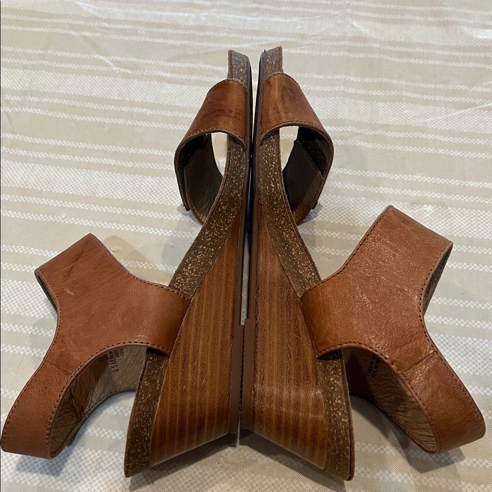 Sofft Verdi II Tan Leather Sandal size 9.5 women’s - Picture 5 of 10